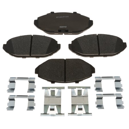R/M Brakes BRAKE PADS OEM OE Replacement Metallic Includes Mounting Hardware MGD748MH